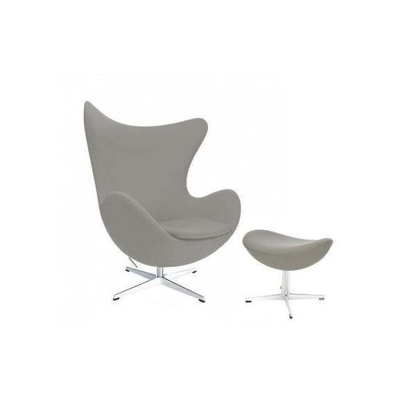 프리츠한센 Fritz hansen Promotion Set Egg Chair + Footstool Fabric