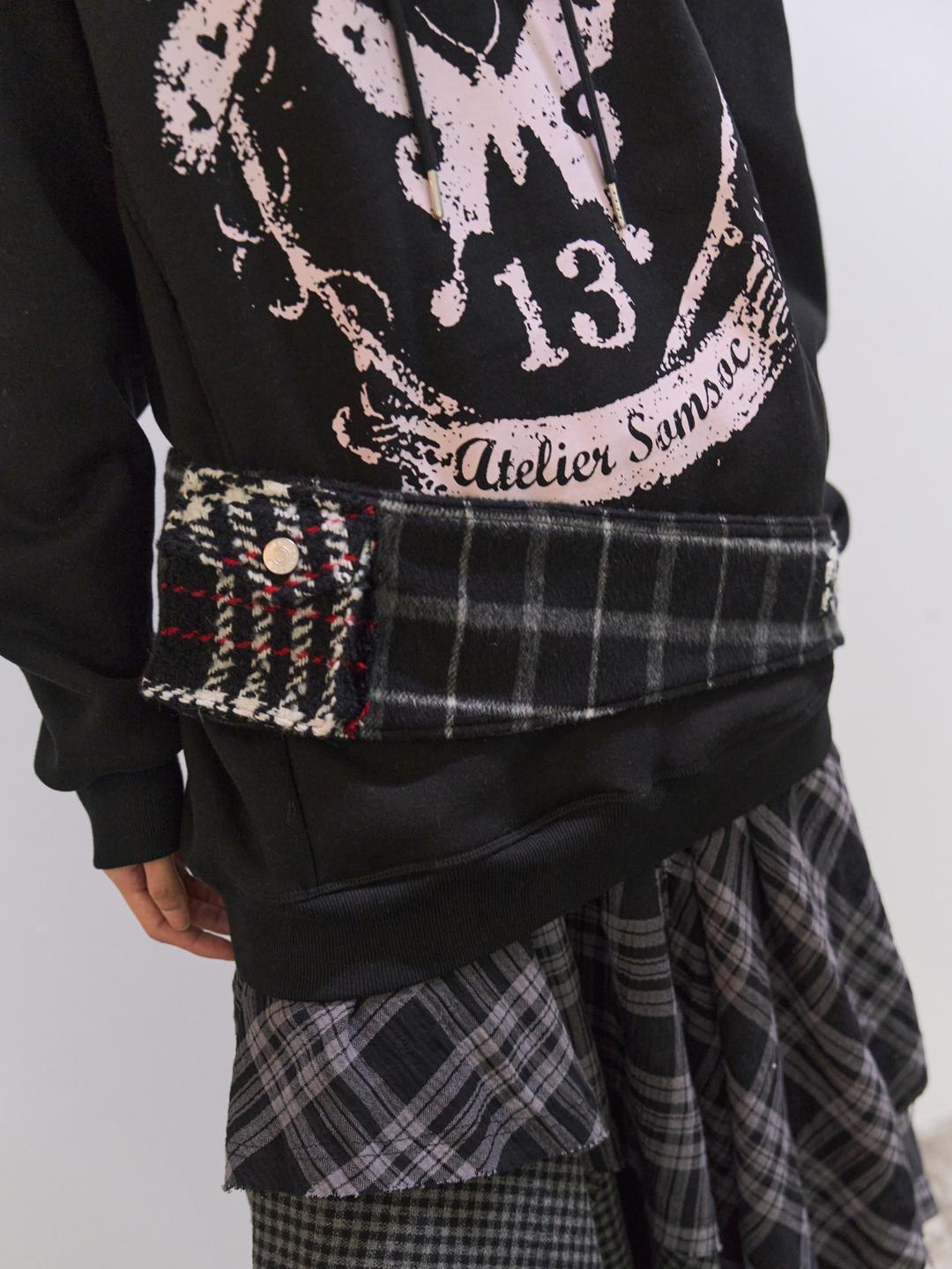 [PRE-ORDER 12/19] HALO CONTRAST CHECK BELT_BLACK