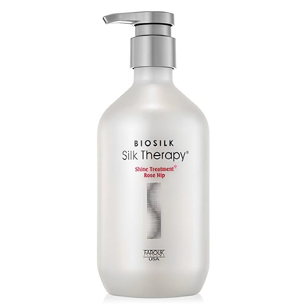 실크테라피 샤인 트리트먼트 플러스 로즈힙, 500ml, 1개 - 일반 트리트먼트 | 쿠팡
