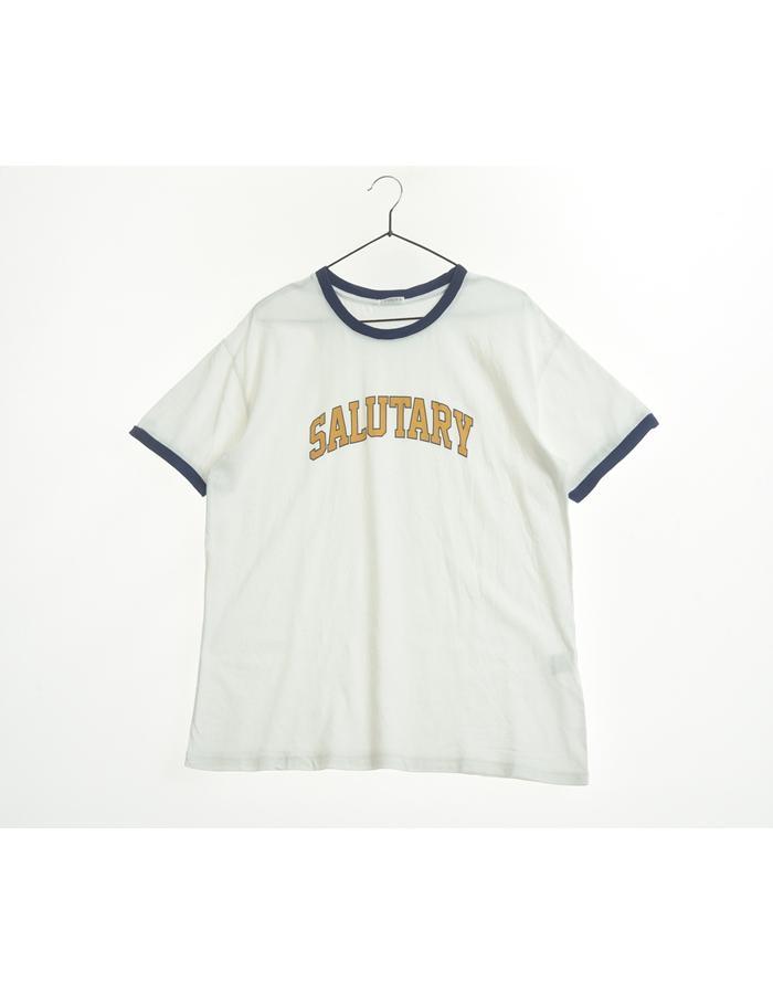 COLZA 코튼 링거 티셔츠 / UNISEX L