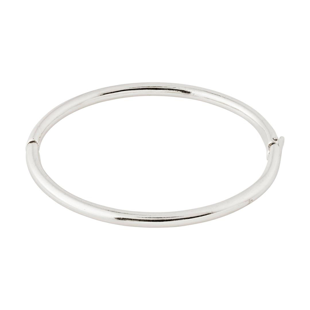 SOPHIA recycled bangle bracelet silver-plated