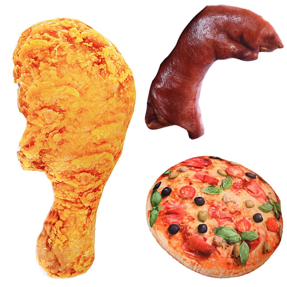 모아 닭다리쿠션 족발 닭다리 치킨 쿠션 유퀴즈 선물 음식 빵 생선 물고기 웃긴 인형