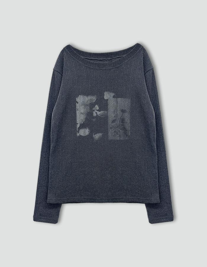 파운드 니트 탑