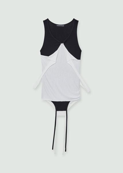 Layered light tank top