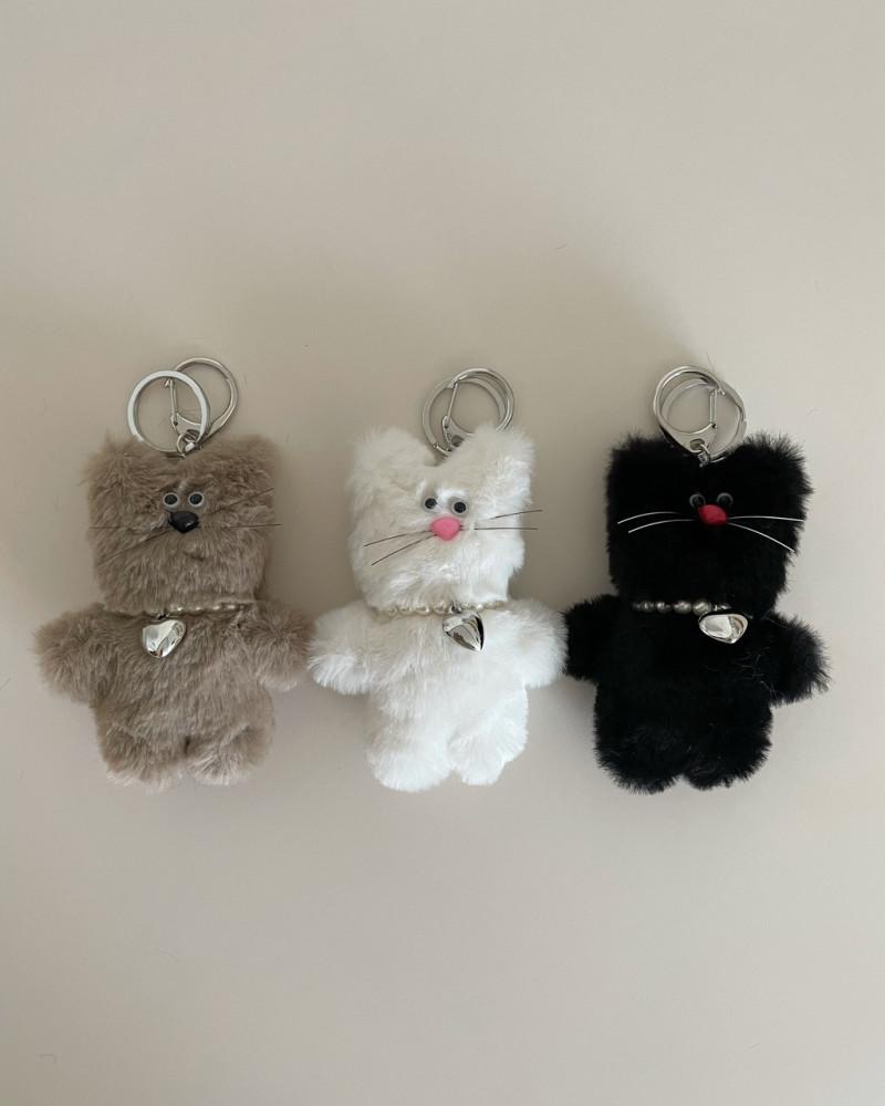 [데이바이데이] 고양이 인형 키링 (3color)