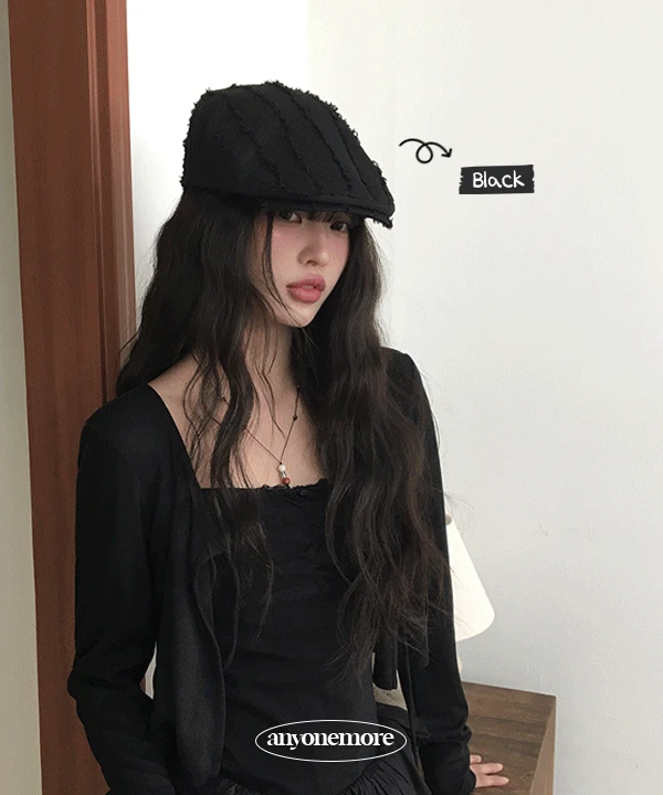 [모델픽🤍] 리베르 라인 솔 헌팅 캡 (2color)