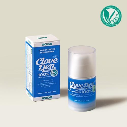 클로브덴 비건 100배 고농축 가글 50ml, 무알콜 입병예방