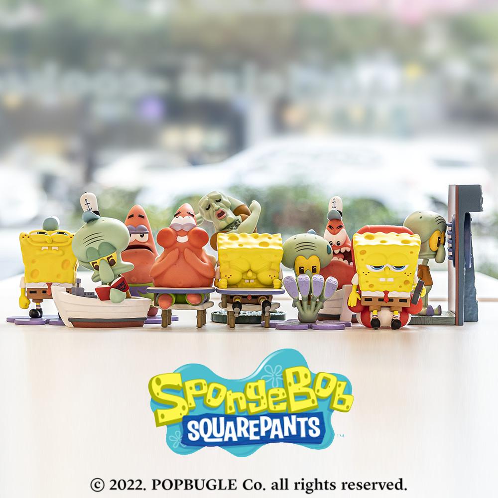 스폰지밥 스퀘어팬츠 SPONGEBOB SQUAREPANTS - 9종 피규어