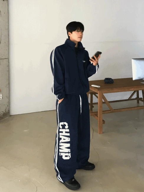 [남녀공용] 서브씨 TRACK CHAMP 셋업