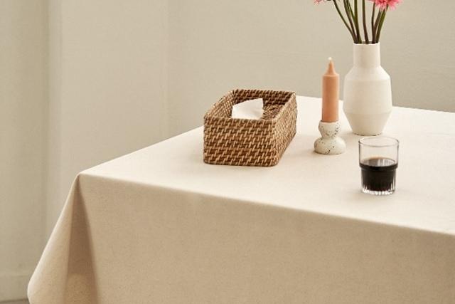 블랭크 광목 테이블커버 / 식탁보 (2,4,6인)
