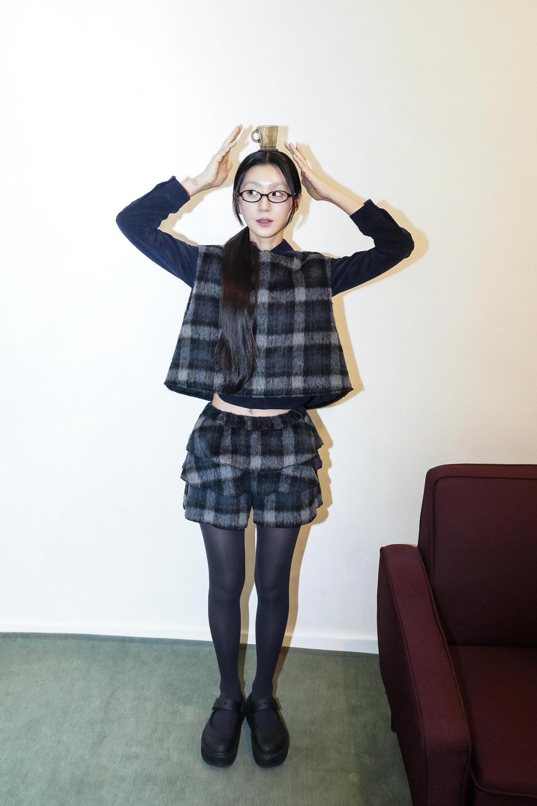 [2nd RESTOCK] check reversible vest