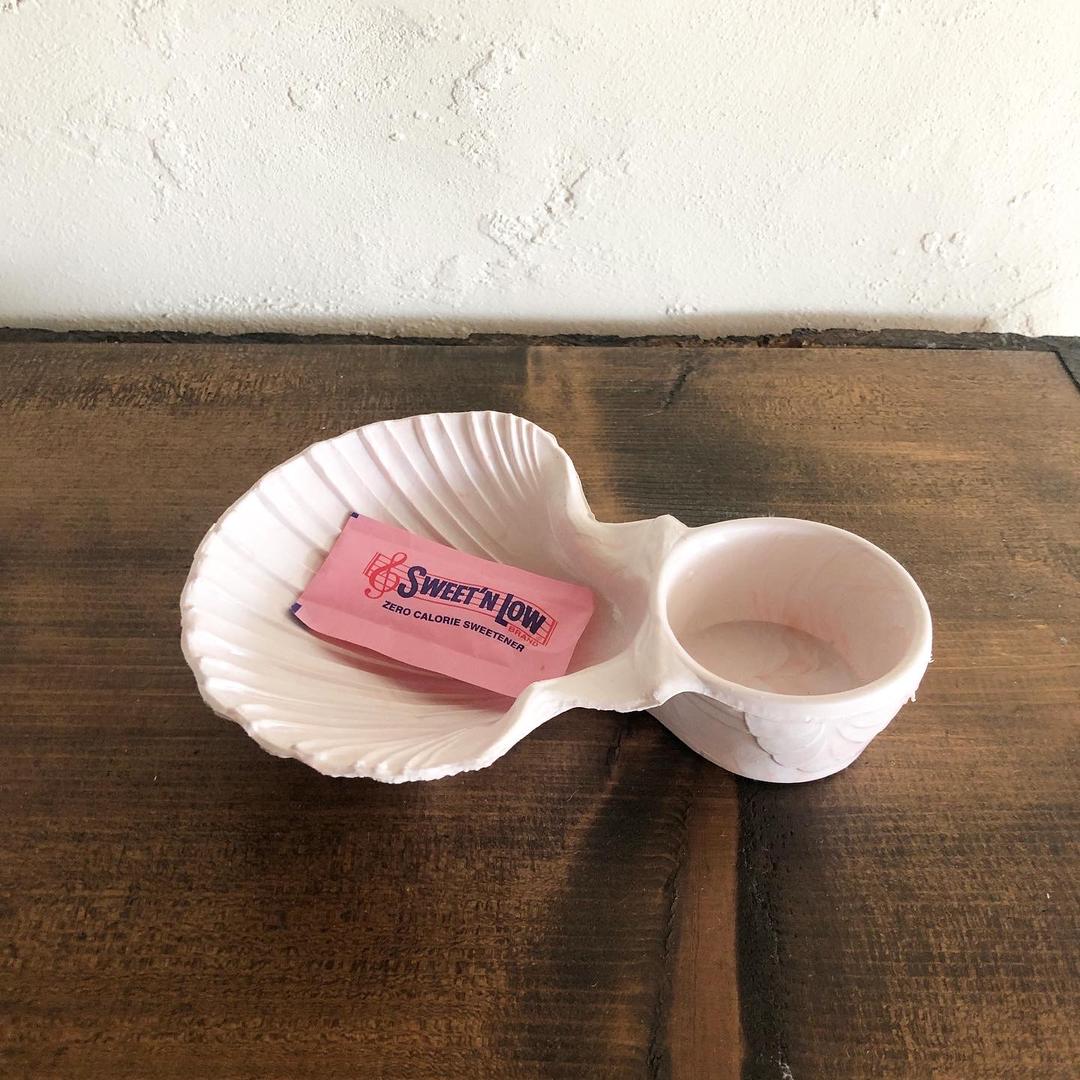 vintage shell tray