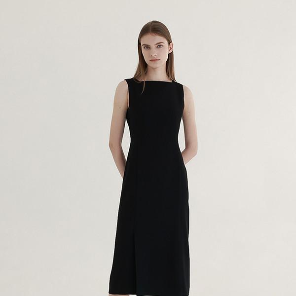 Sleeveless Dress (Black)