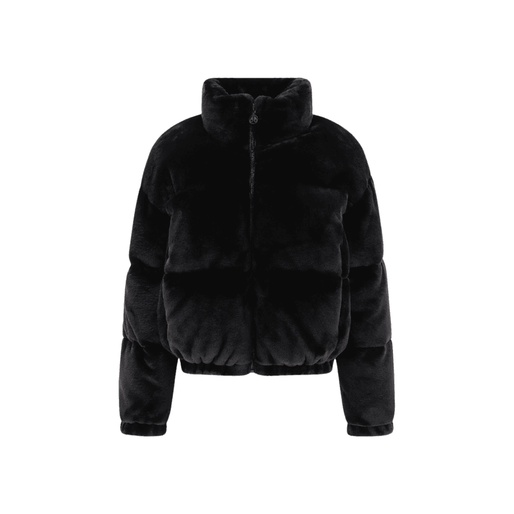 무스너클 버니 크롭 푸퍼 블랙 (W)