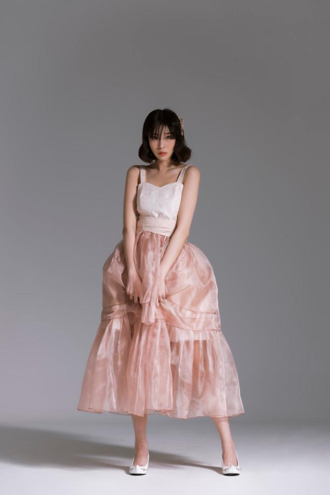 [한복맞춤 끝동아뜰리에] Daily dress  Hanbok  Style NO 2, 베이지 원피스 드레스, 생활한복, 개량한복, 모던한복, 현대한복