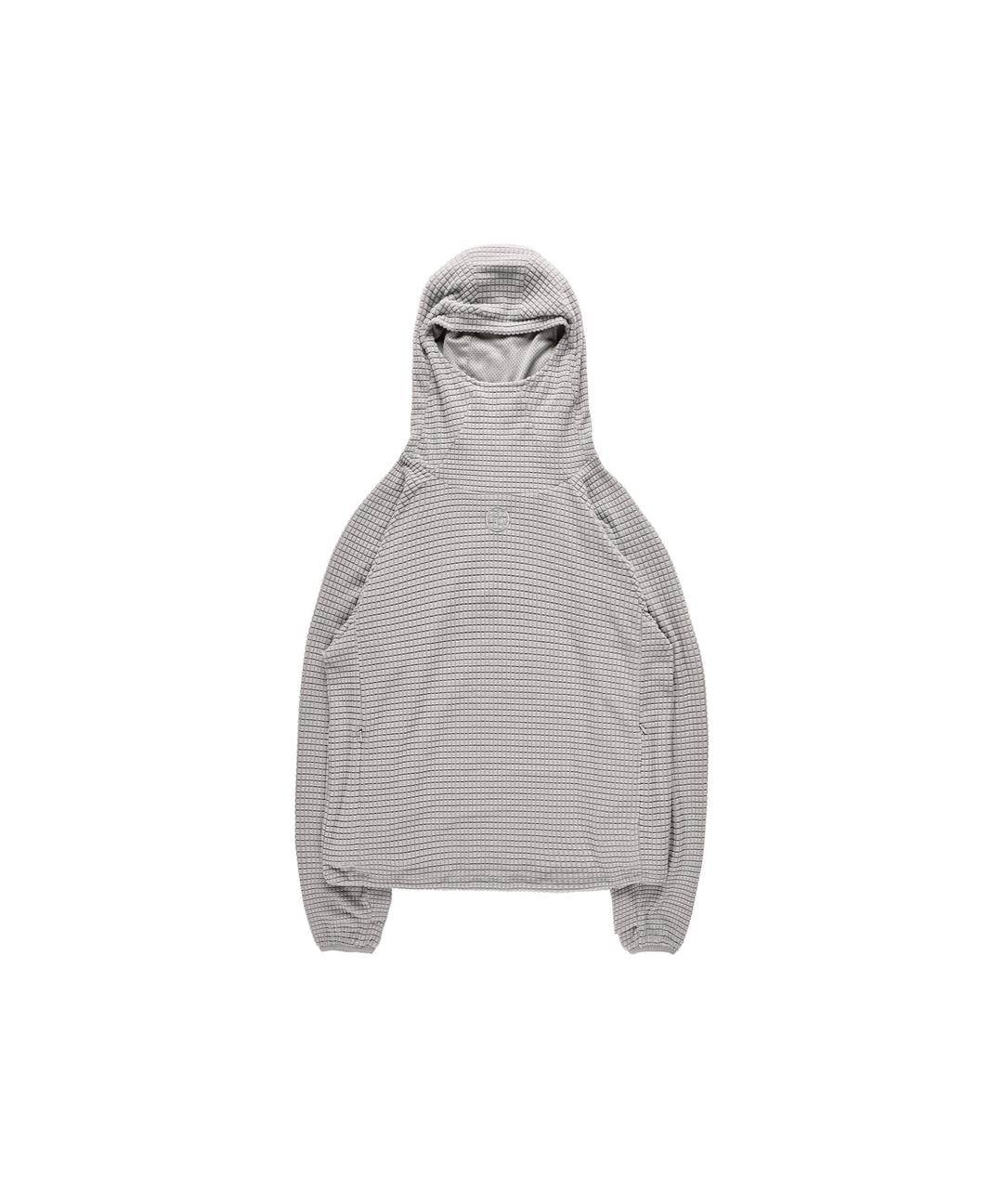 Waffle Balaclava Hoodie Ivory