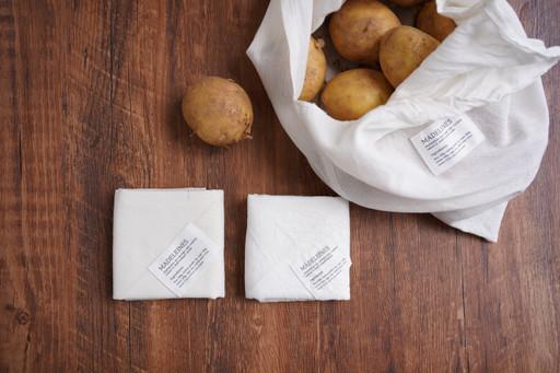 비닐봉지 대신 소창 주머니 (연순직물)