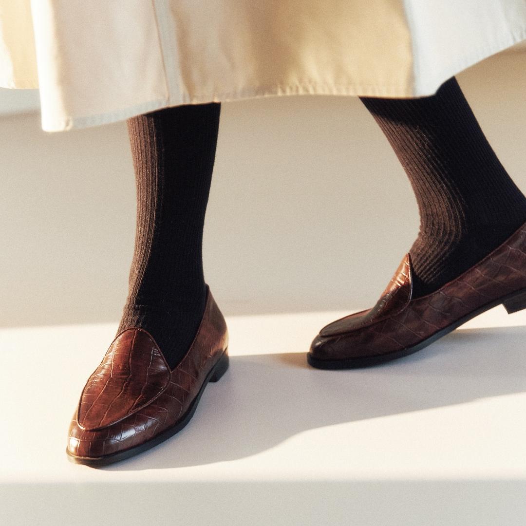 SM08 핸드메이드 아치 클래식 로퍼 l 4Colors