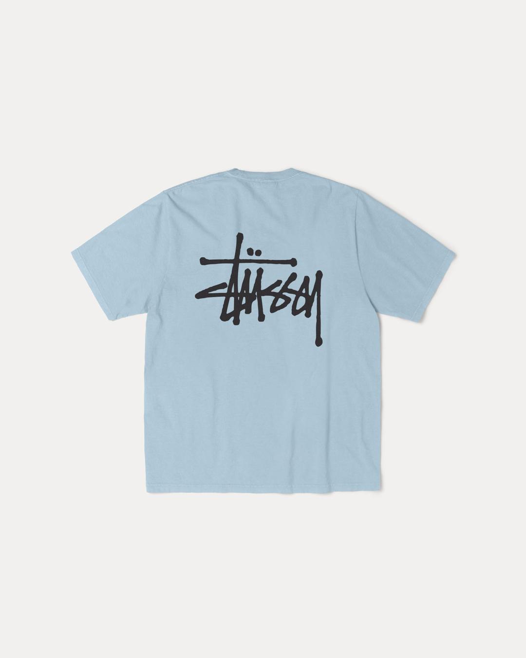 BASIC STÜSSY TEE - Slate / XS