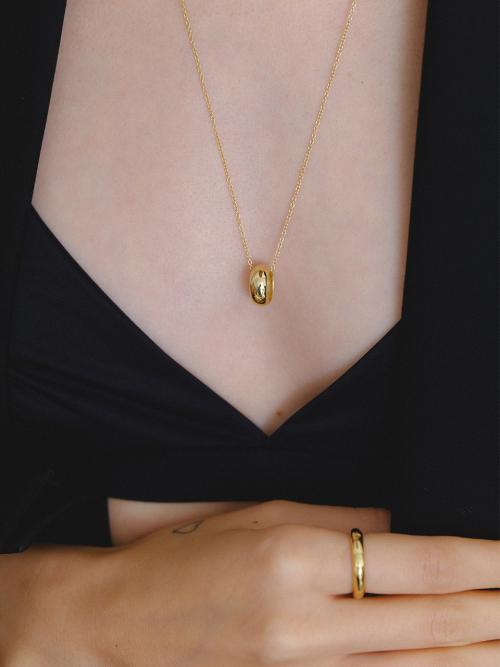 리엔느와르(leeENoir)  Snowflake Necklace (2color) - 후기 | 무신사