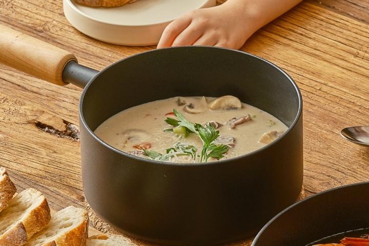 구들 한손냄비+뚜껑 18cm