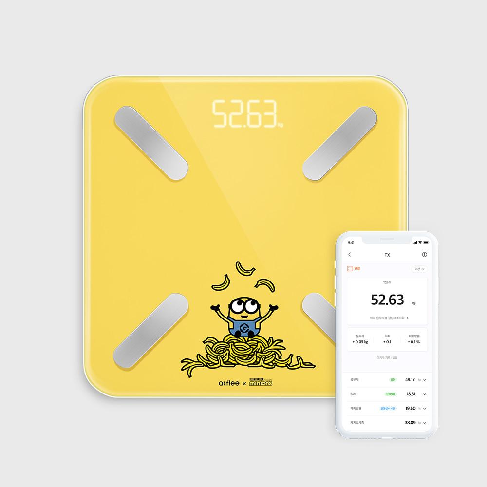 앳플리 T8 스마트 체중계 미니언즈 에디션