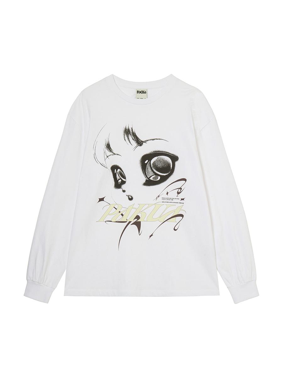 FAIRY EYES LONG SLEEVE T-SHIRT_WHPSS26-TS-04-02