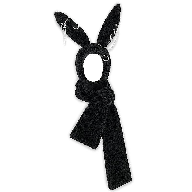 PUNK RABBIT HOODED SCARF - OS