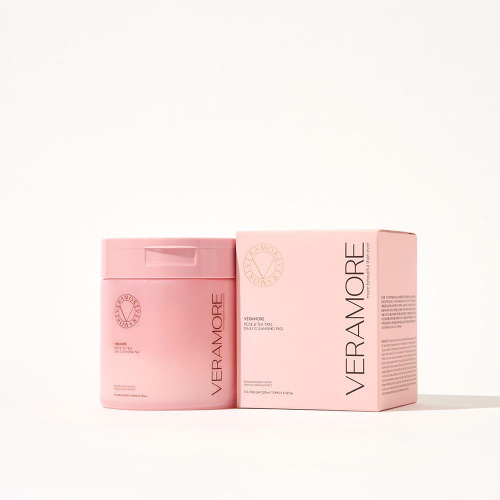 [예약판매] 로즈앤티트리 클렌징패드 70매