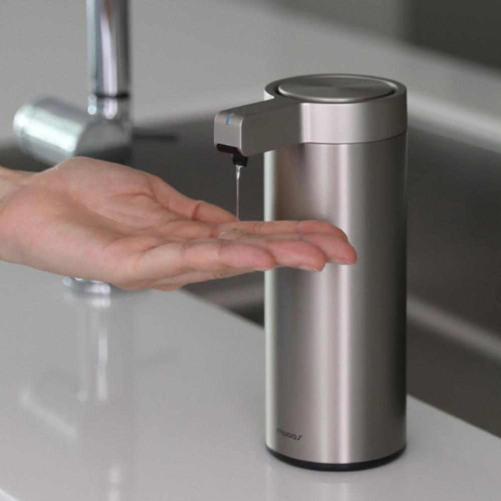 [공동구매] 무아스 프리미엄 슬림 메탈 젤타입 자동 디스펜서