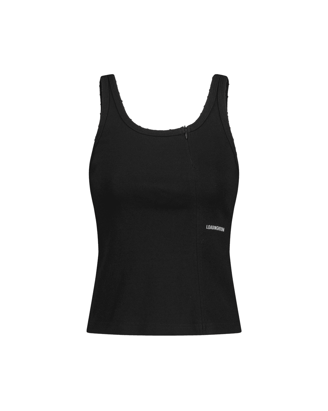 ZIP TANK TOP - 0 / BLACK