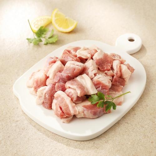 돼지고기 삼겹살파지 500g(벨기에산) *면세_구이,볶음,찌개용 황금부위