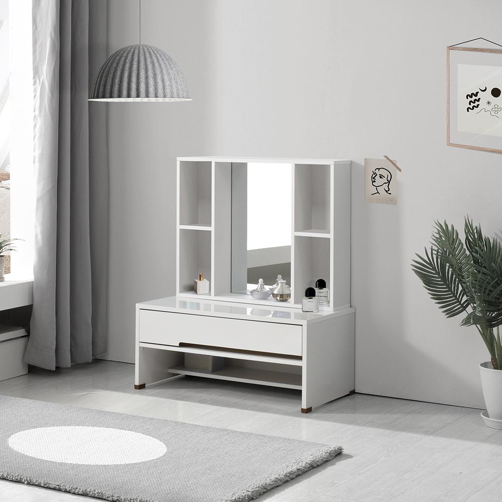 텐스페이스 루체 좌식 800 수납겸용 화장대 LS102