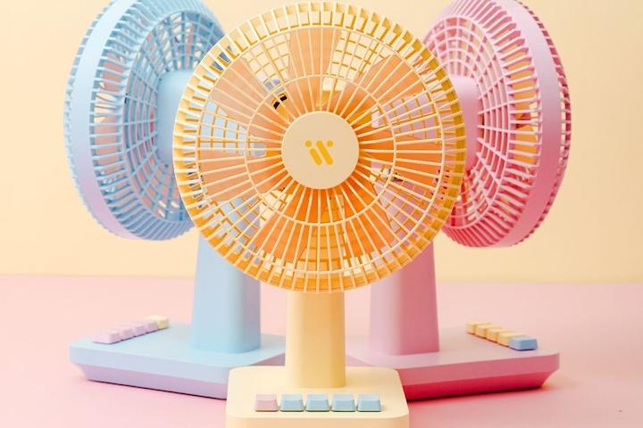키치팬 무선 저소음 탁상용 선풍기