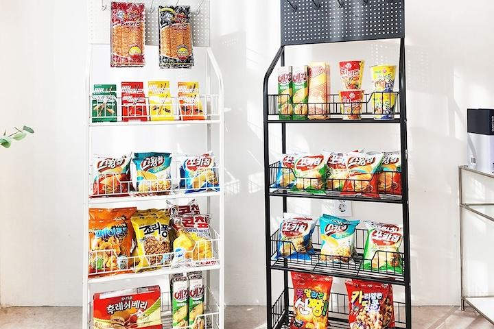 이동식 스낵 선반 팬트리 트롤리 간식정리 2size 2colors