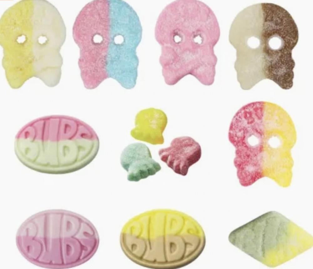 BUBS 스웨덴 캔디 스웨디시 젤리 마시멜로우 사우어 젤리 법스