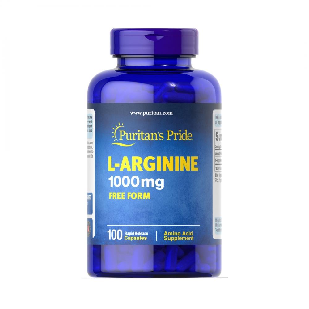 퓨리탄프라이드 L아르기닌 1000mg (100정/15일)[한국공식수입]