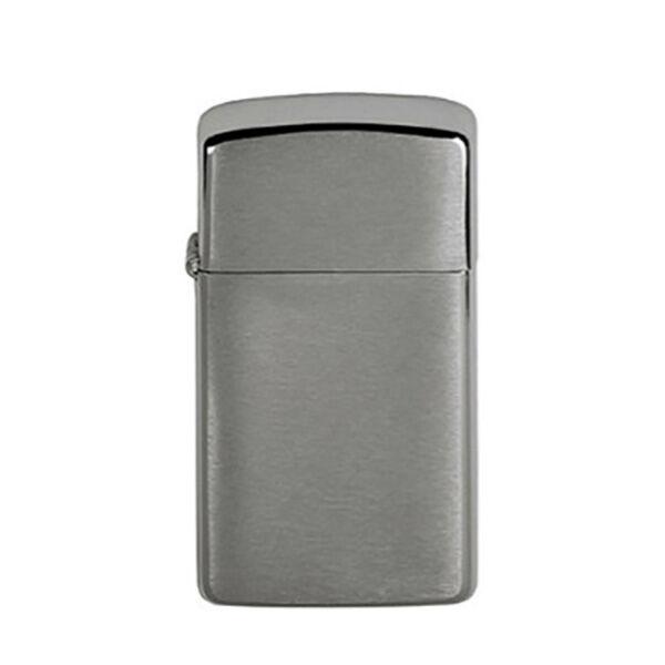 ZIPPO 라이터 1600 SLIM BRUSHED CHROME