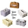 Wave Tissue Box 웨이브 빵모양 티슈 케이스 3type / Wave Vase 세라믹 화병 세트