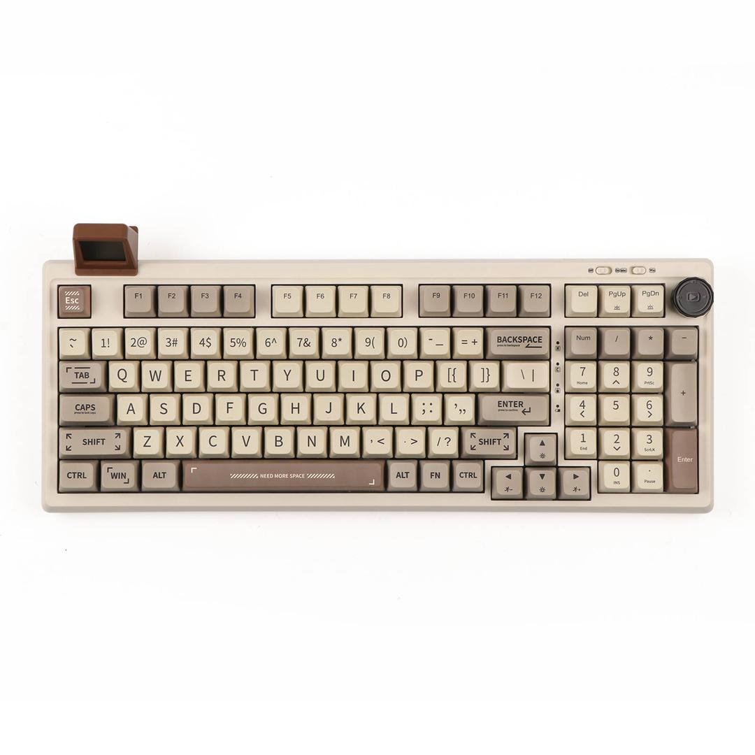 EPOMAKER RT100 - ANSI / Retro White / Epomaker Wisteria Linear Switch