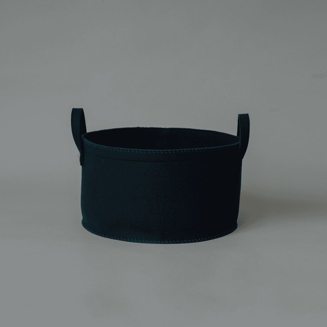 Circle Basket (navy)
