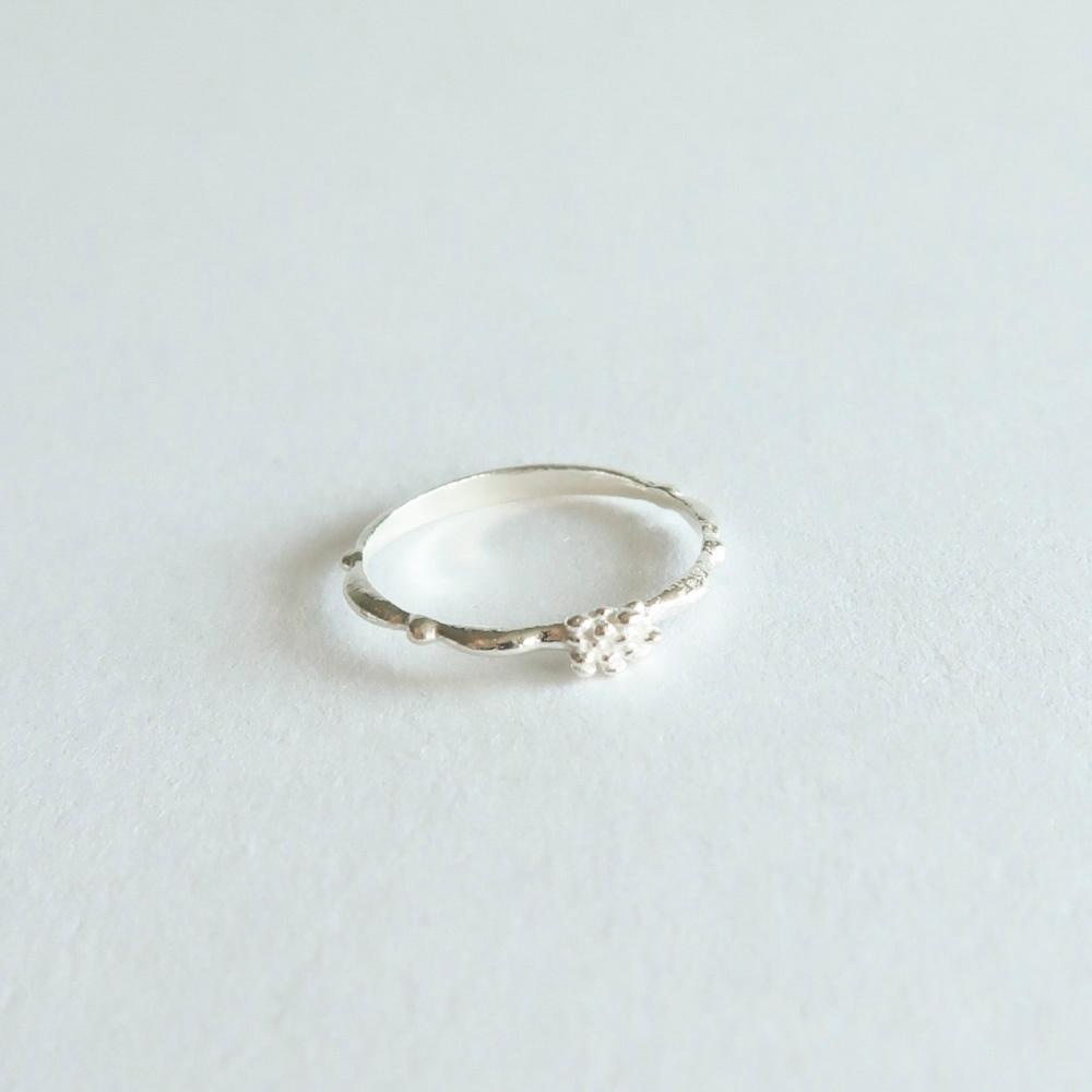 silver 925 Antique seed ring