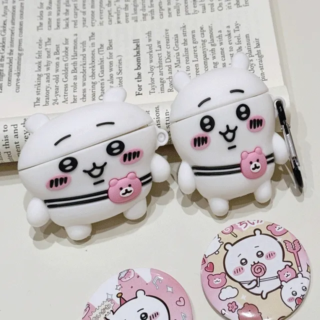 [당일출고/신상]먼작귀 에어팟 케이스 크로스백 프로 프로2 1세대 2세대 3세대 프로 프로2 치이카와 하치와레 우사기