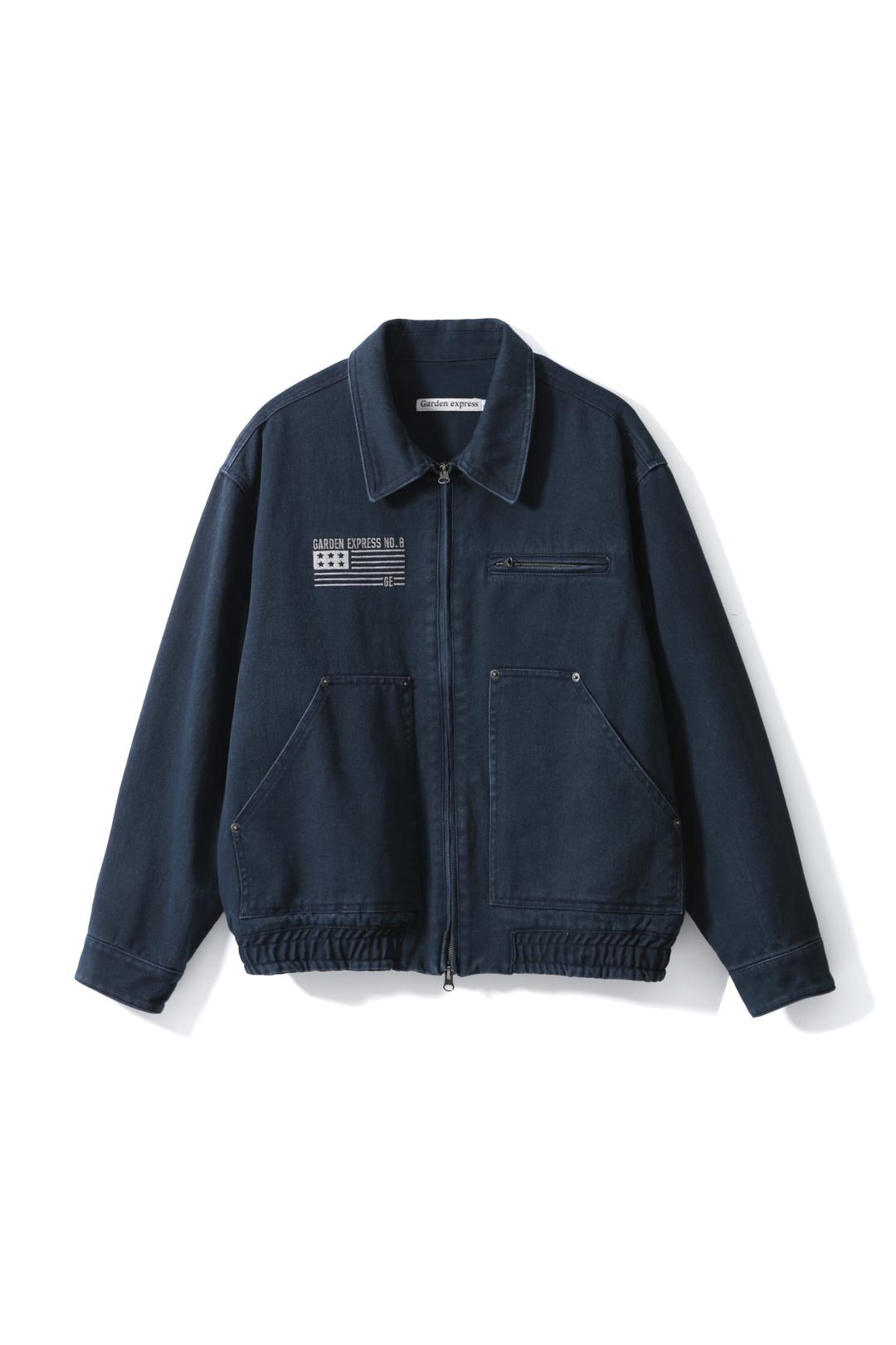 Pigment Work Jacket (navy)
