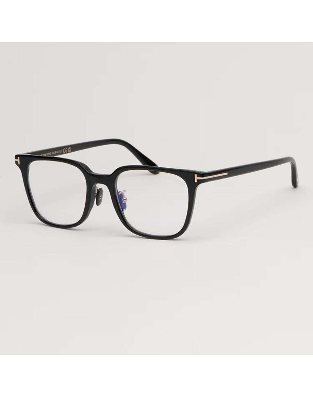 톰포드 블루라이트차단 안경테 TF5921KB 001 사각 뿔테 아시안핏