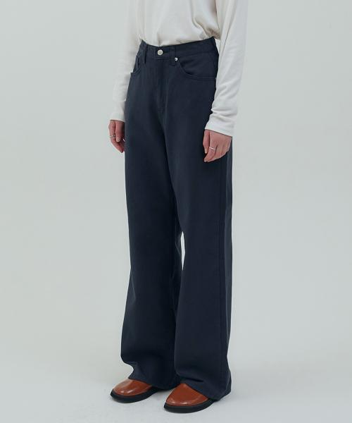 클래식 컬러 워싱 코튼팬츠 [4color]