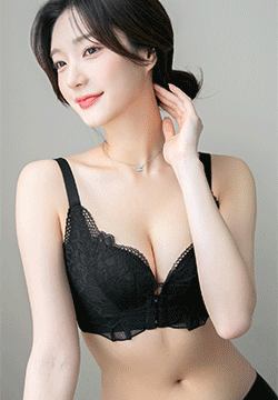 모어 앞후크브라+팬티SET