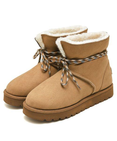 폴카 클래식 미드 어그부츠 - 탄