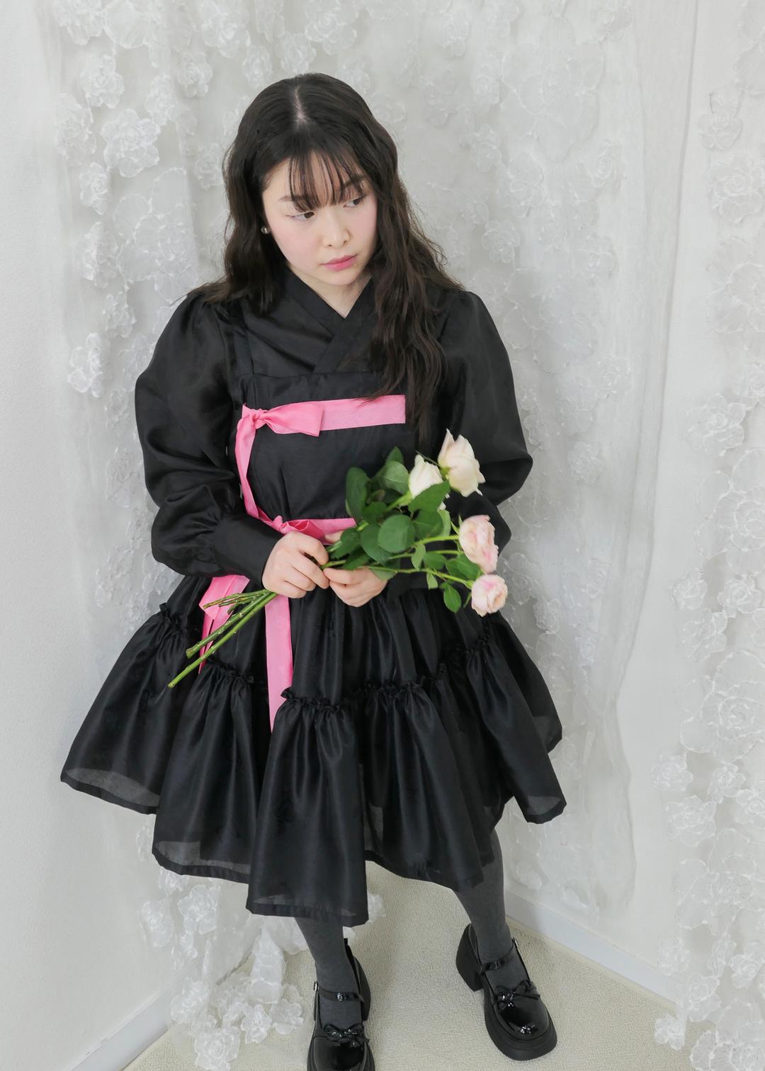 24 블랙베리 캉캉 원피스