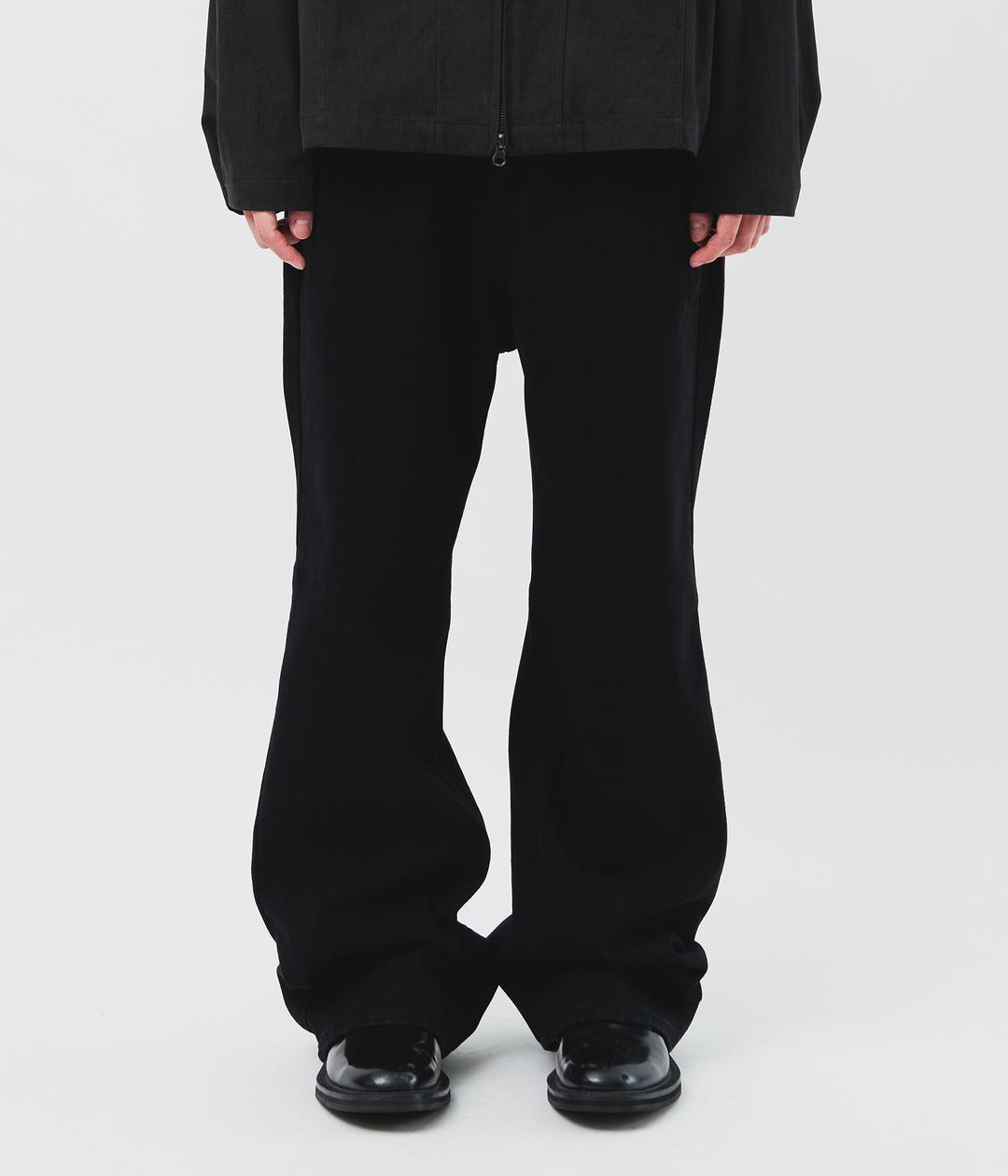 하이파이펑크 Dane Black Boots Cut Denim